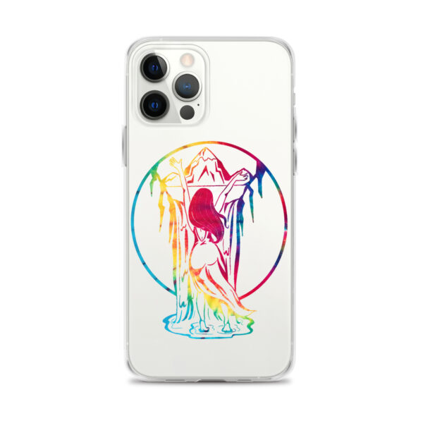 Falls Here Clear Case for iPhone® - Image 4