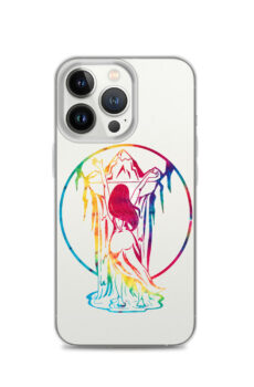 Falls Here Clear Case for iPhone®
