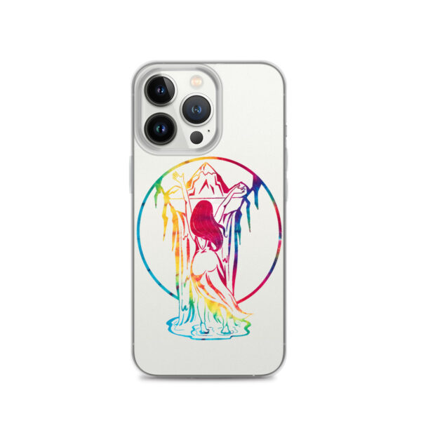 Falls Here Clear Case for iPhone®
