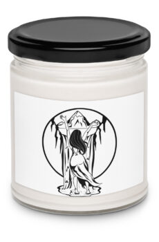 Falls Here Scented candle