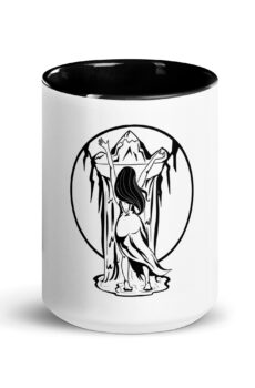 Fall Here Mug with Color Inside