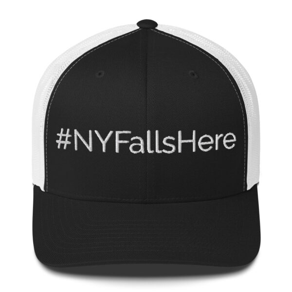 #NYFallshere Trucker Cap- White - Image 2
