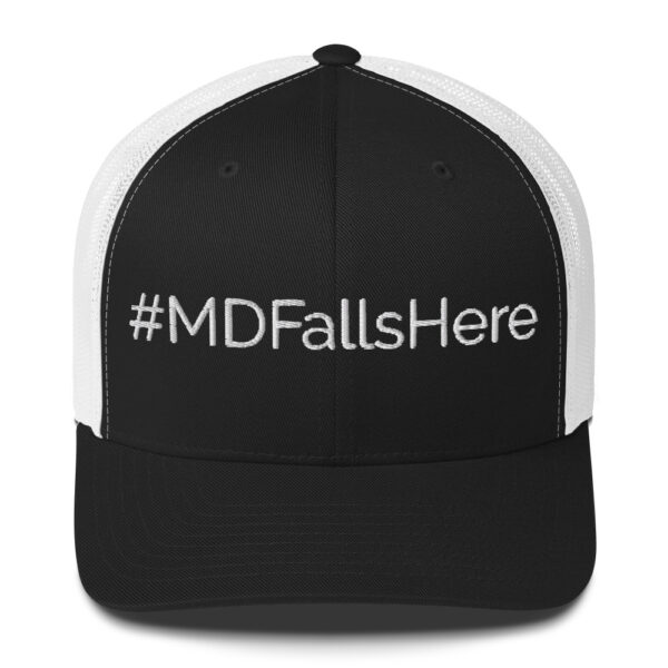 #MDFallshere Trucker Cap- White - Image 2