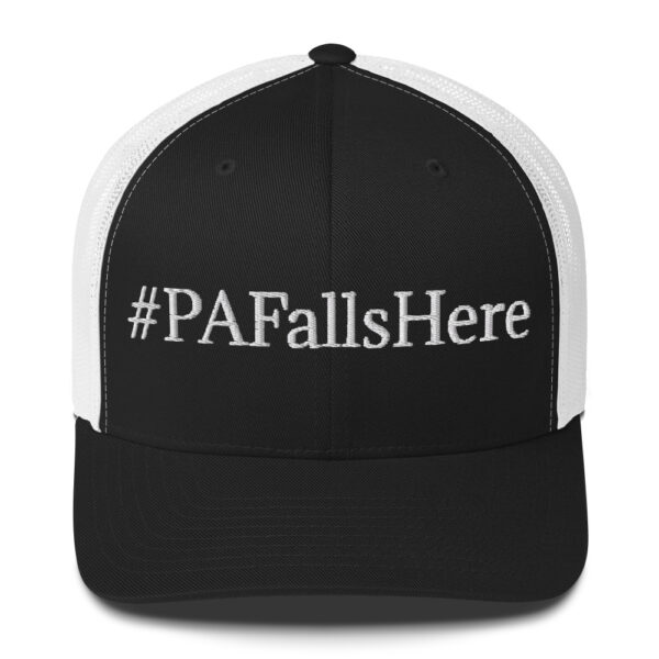#PAFallshere Trucker Cap- White - Image 2