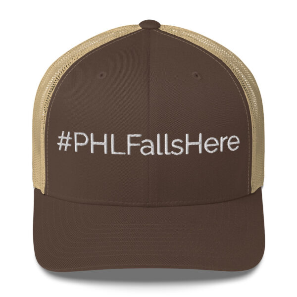 #PHLFallshere Trucker Cap- White - Image 7