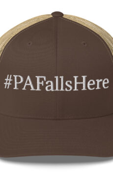 #PAFallshere Trucker Cap- White