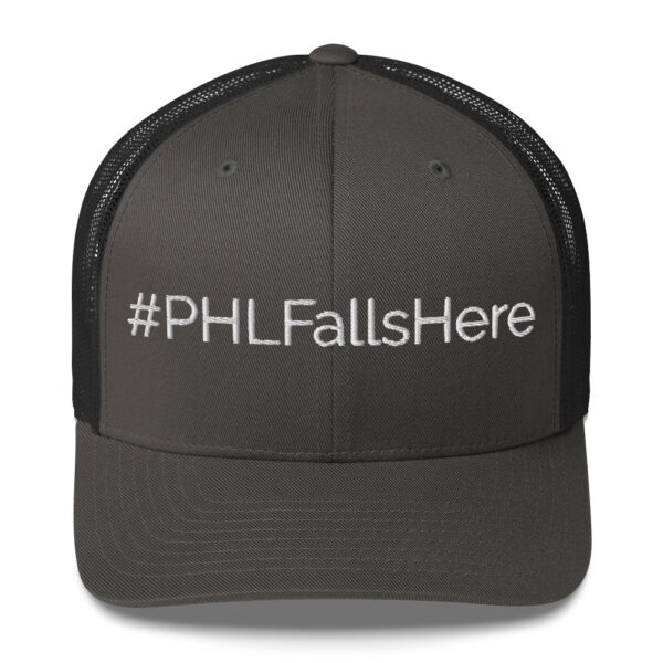#PHLFallshere Trucker Cap- White - Image 6