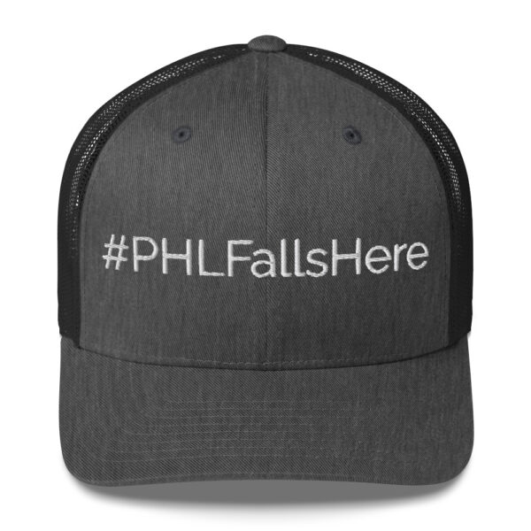 #PHLFallshere Trucker Cap- White - Image 8