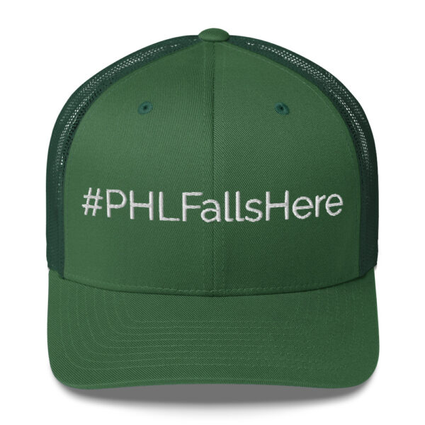 #PHLFallshere Trucker Cap- White - Image 9