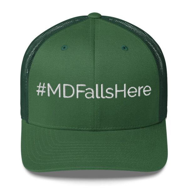 #MDFallshere Trucker Cap- White - Image 9
