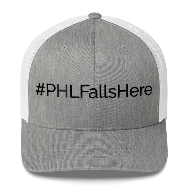 #PHLFallshere Trucker Cap- Black - Image 4