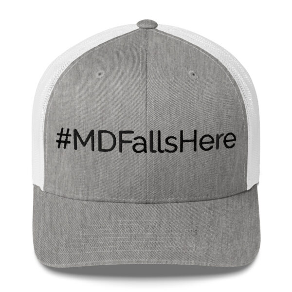 #MDFallshere Trucker Cap- Black - Image 4