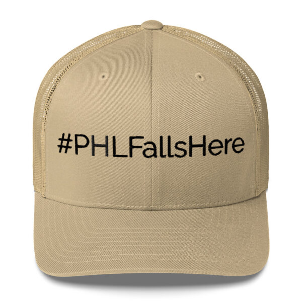 #PHLFallshere Trucker Cap- Black - Image 6