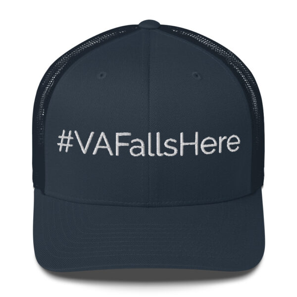 #VAFallshere Trucker Cap- White - Image 3
