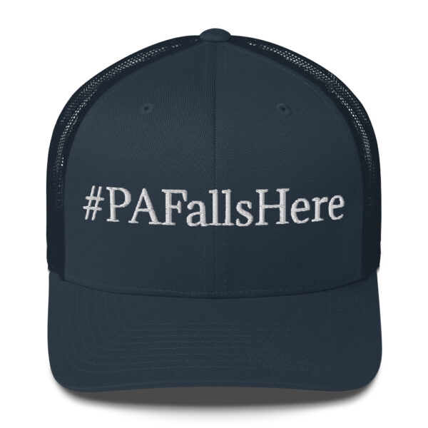 #PAFallshere Trucker Cap- White - Image 3