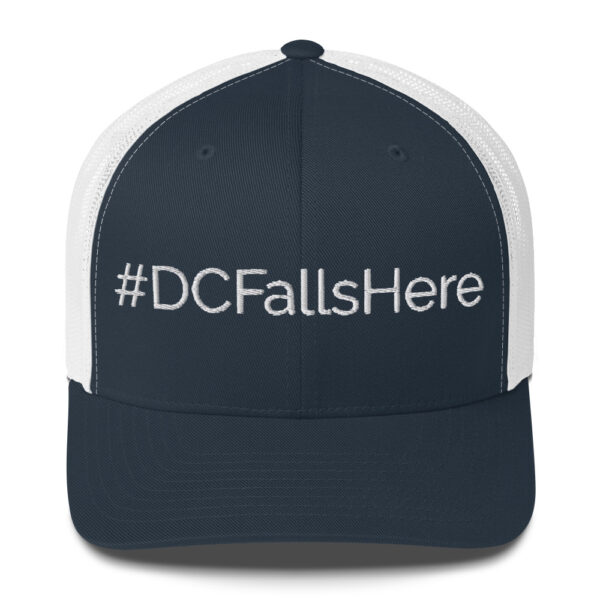 #DCFallshere Trucker Cap- White - Image 4