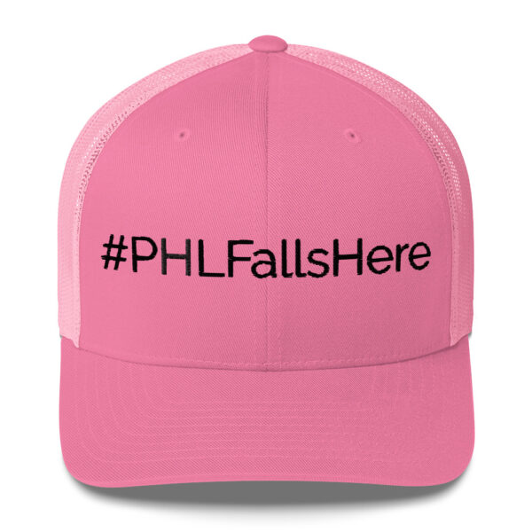 #PHLFallshere Trucker Cap- Black - Image 3