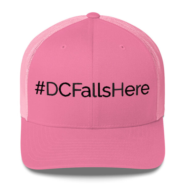 #DCFallshere Trucker Cap- Black - Image 3