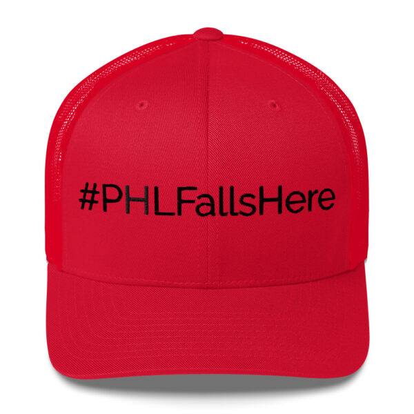 #PHLFallshere Trucker Cap- Black