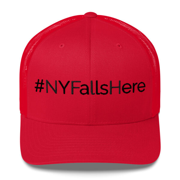 #NYFallshere Trucker Cap- Black