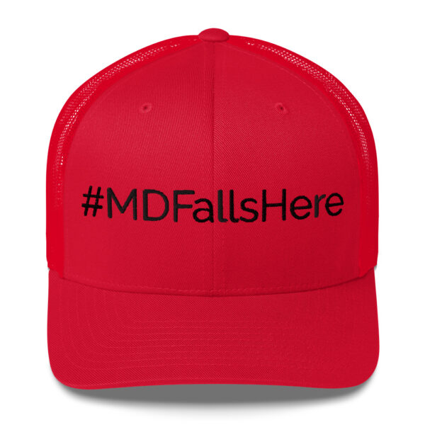 #MDFallshere Trucker Cap- Black