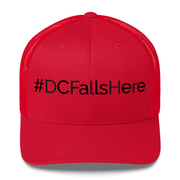 #DCFallshere Trucker Cap- Black