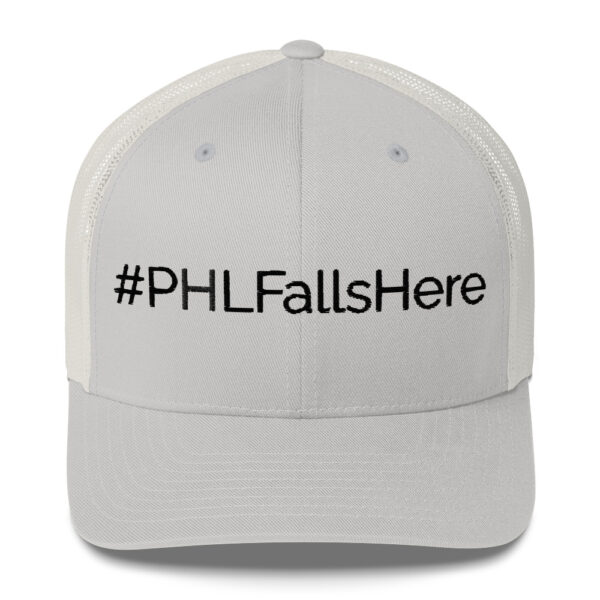 #PHLFallshere Trucker Cap- Black - Image 5