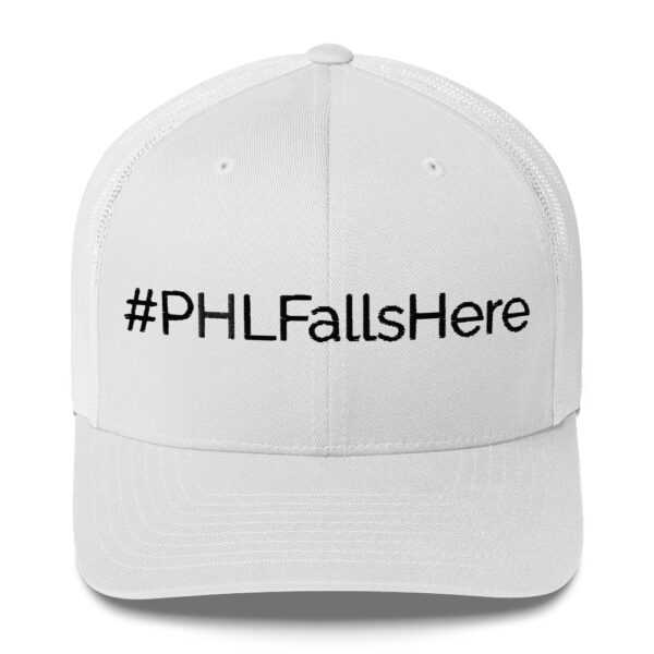 #PHLFallshere Trucker Cap- Black - Image 7