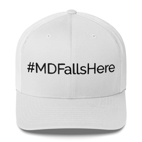 #MDFallshere Trucker Cap- Black - Image 7
