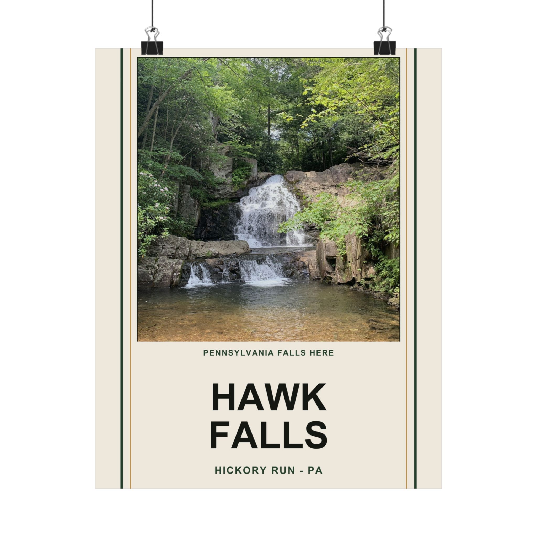 Hawk Falls Vintage Poster - Image 17