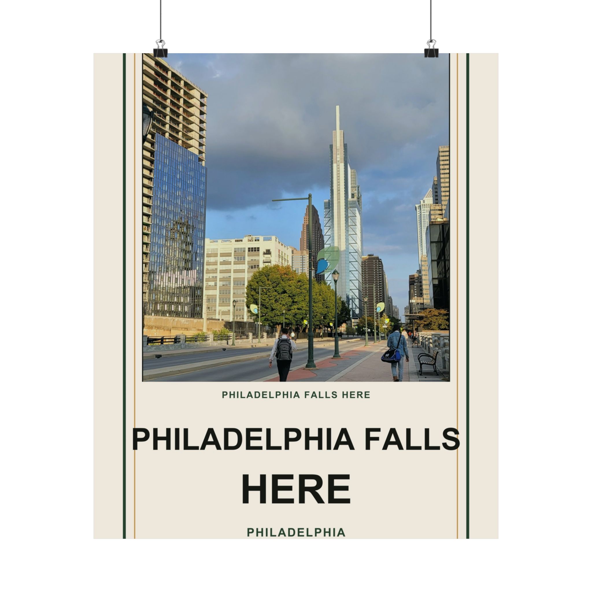 Philadelphia Falls Here Vintage Poster - Image 65