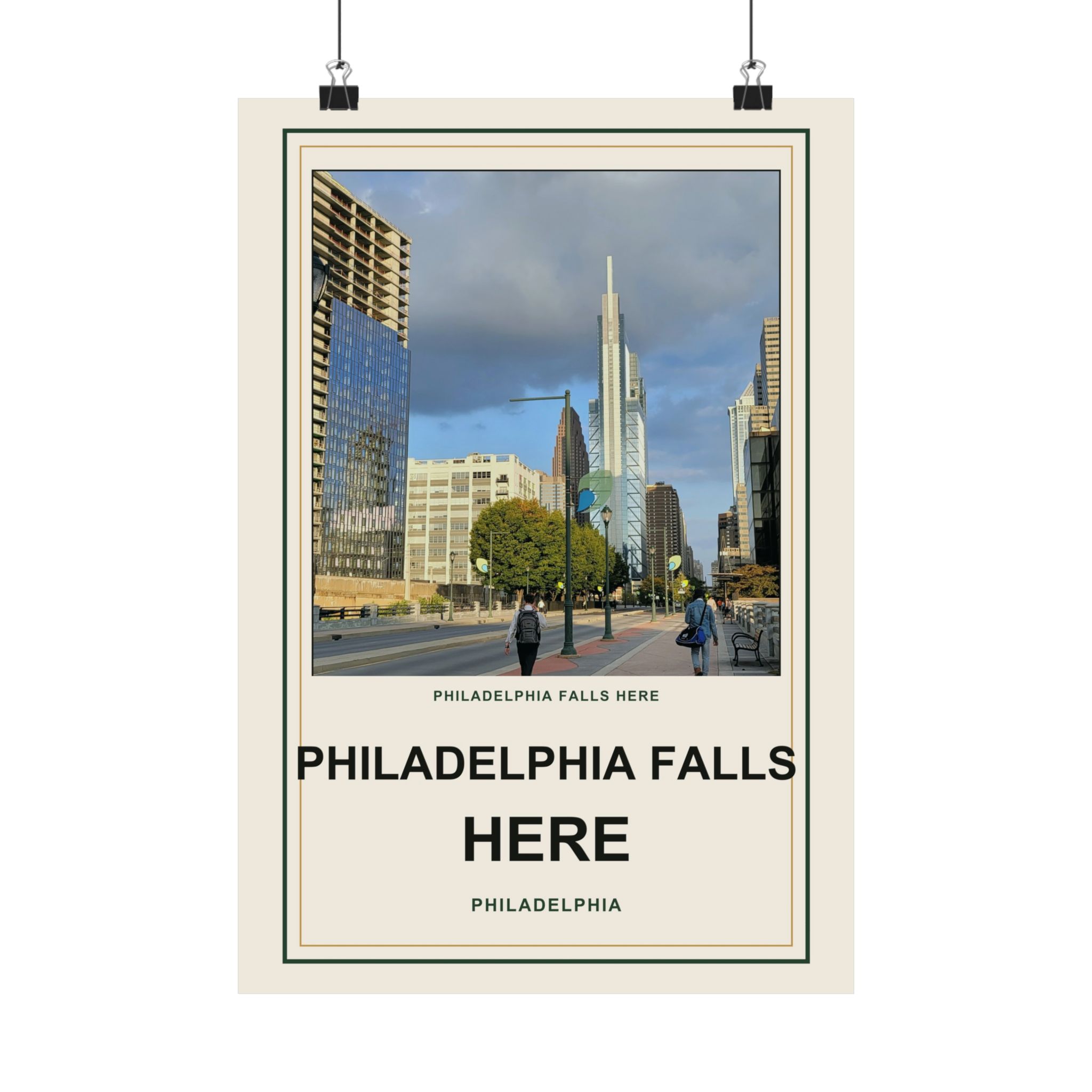 Philadelphia Falls Here Vintage Poster - Image 21