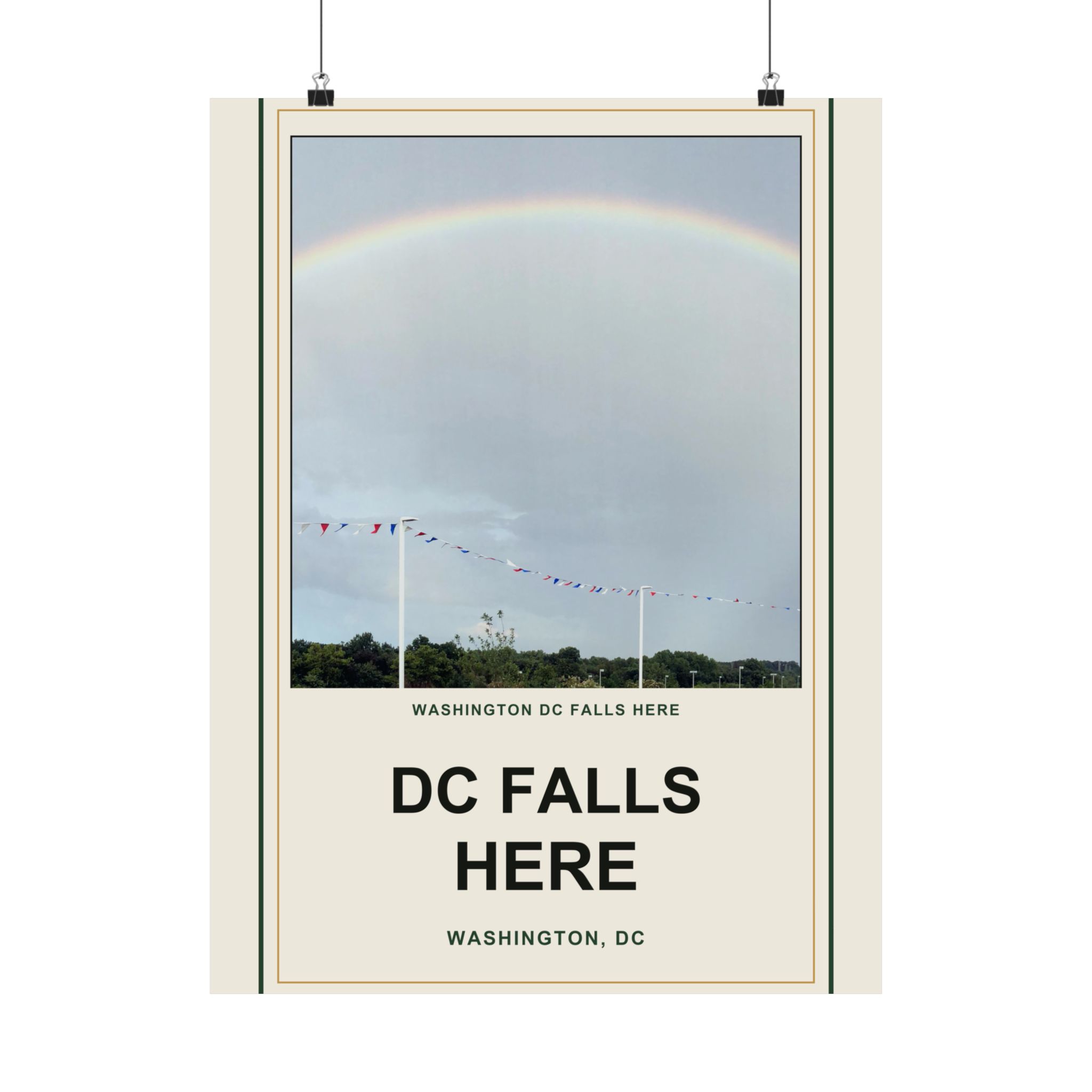 DC Falls Here Vintage Poster - Image 61