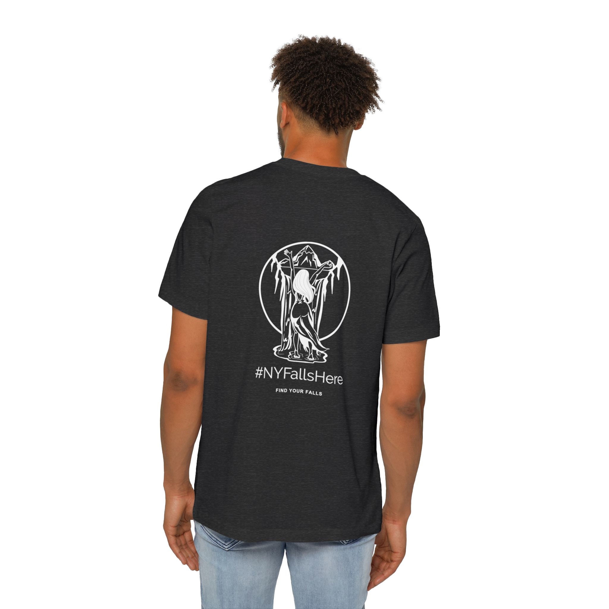 NY Falls Here Essential T-Shirt - Image 16