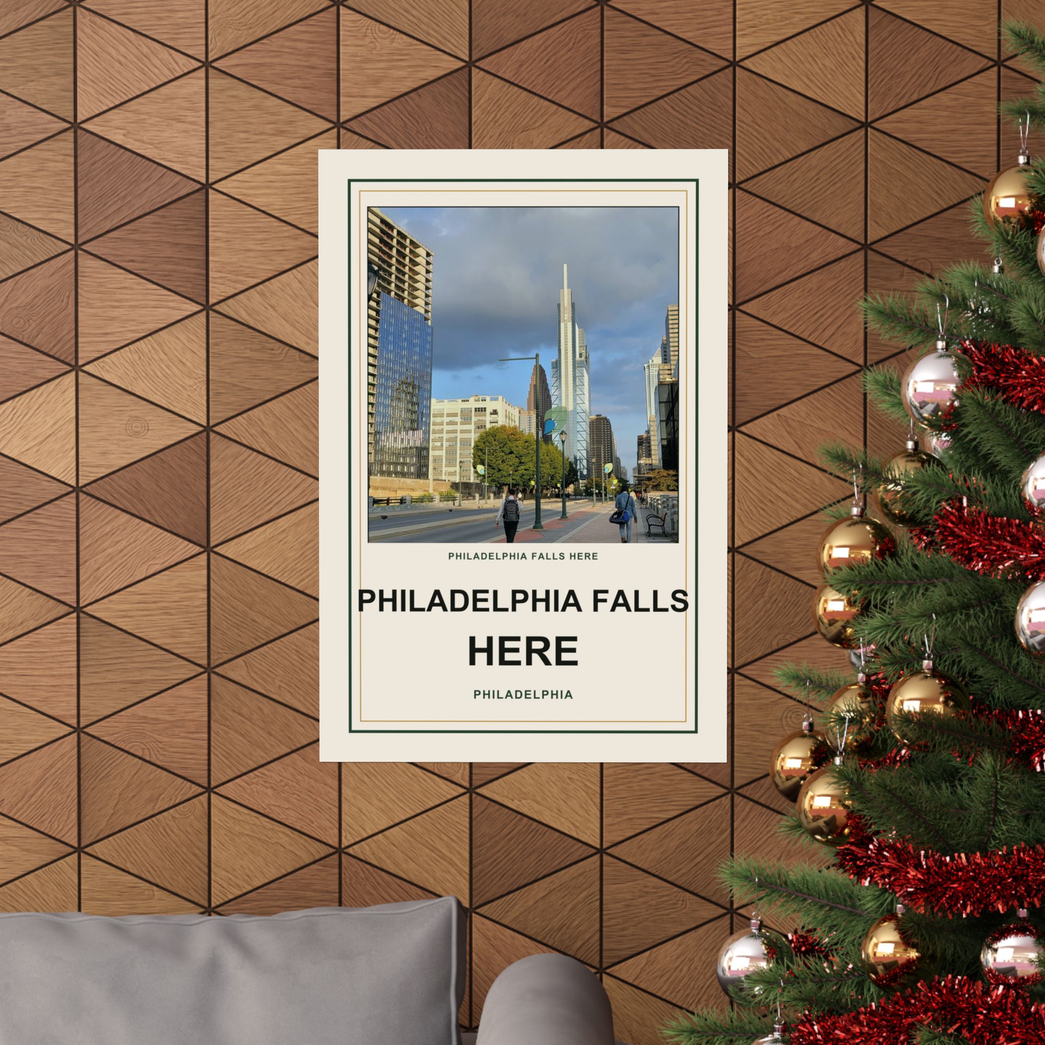 Philadelphia Falls Here Vintage Poster - Image 72