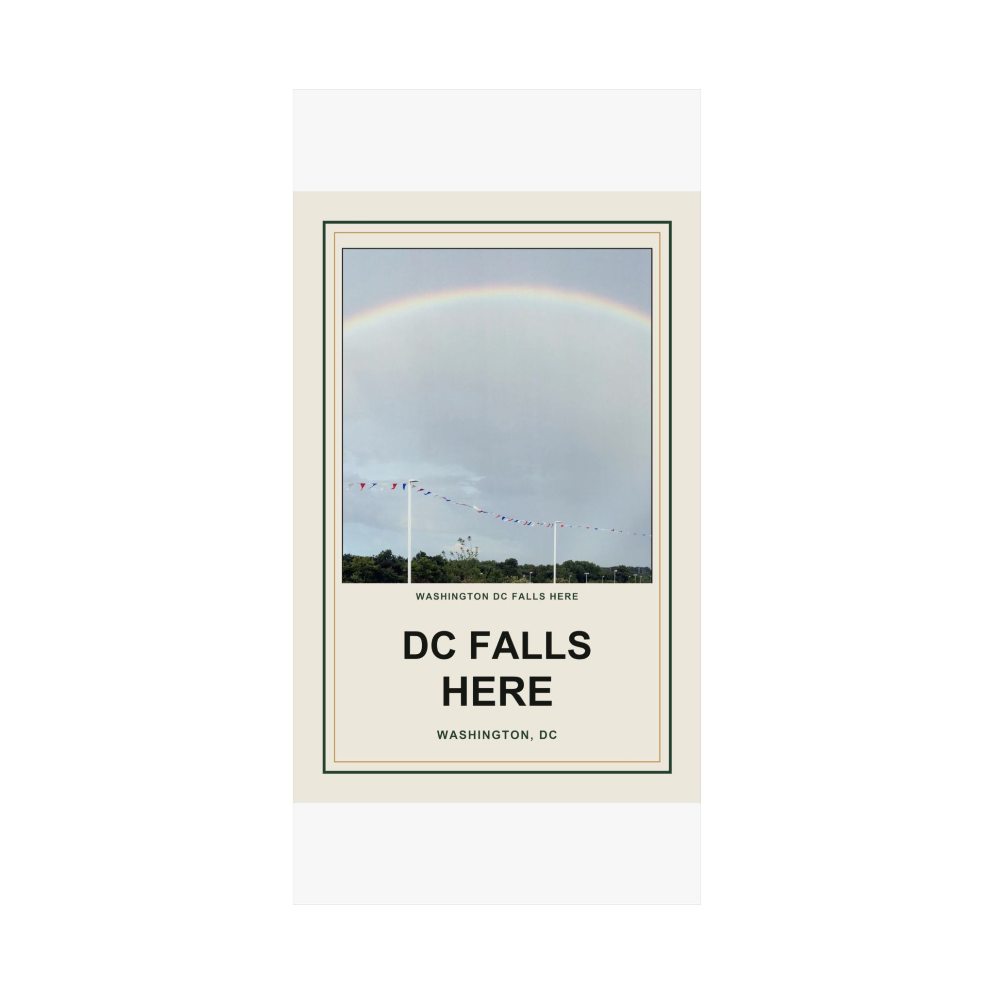 DC Falls Here Vintage Poster - Image 30