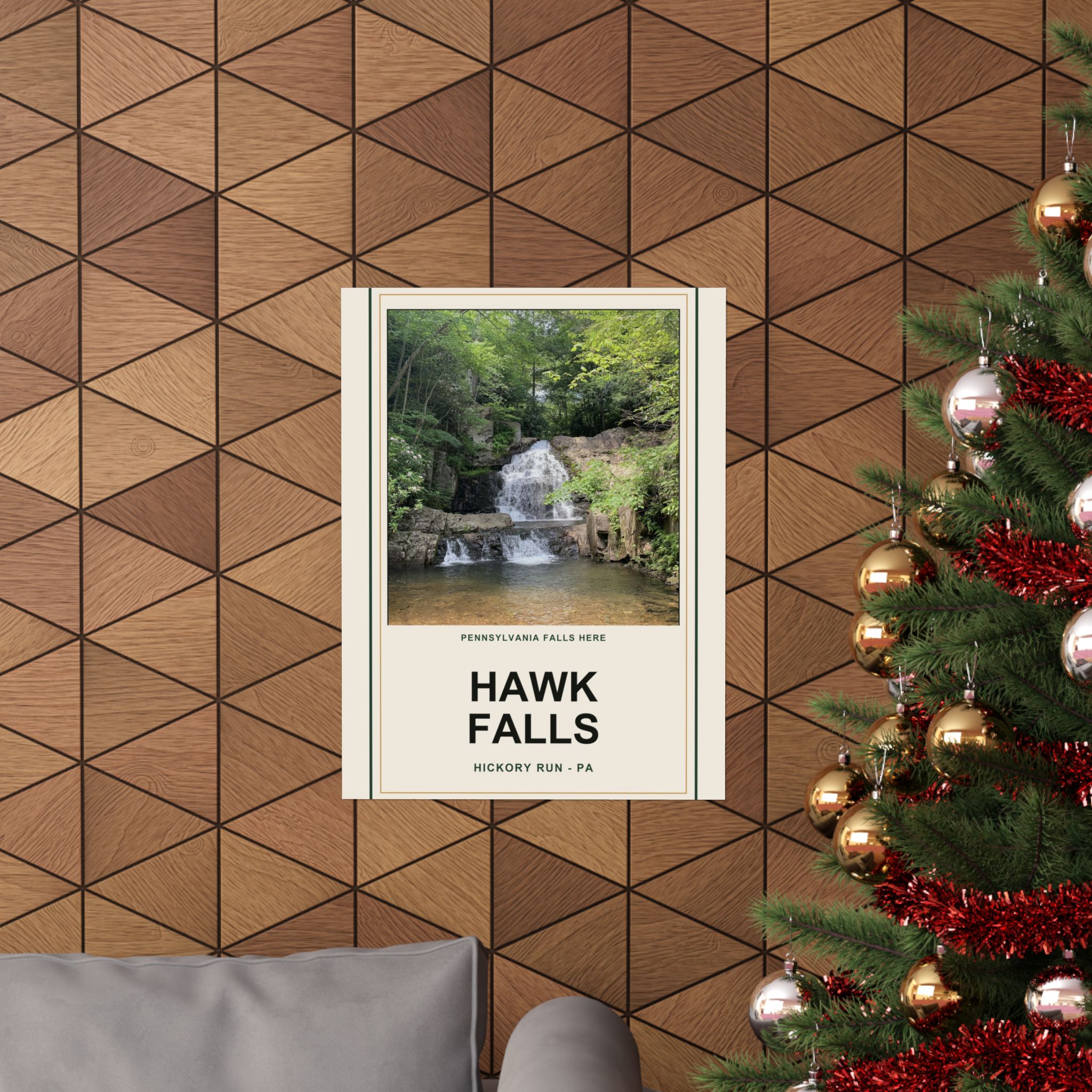 Hawk Falls Vintage Poster - Image 64