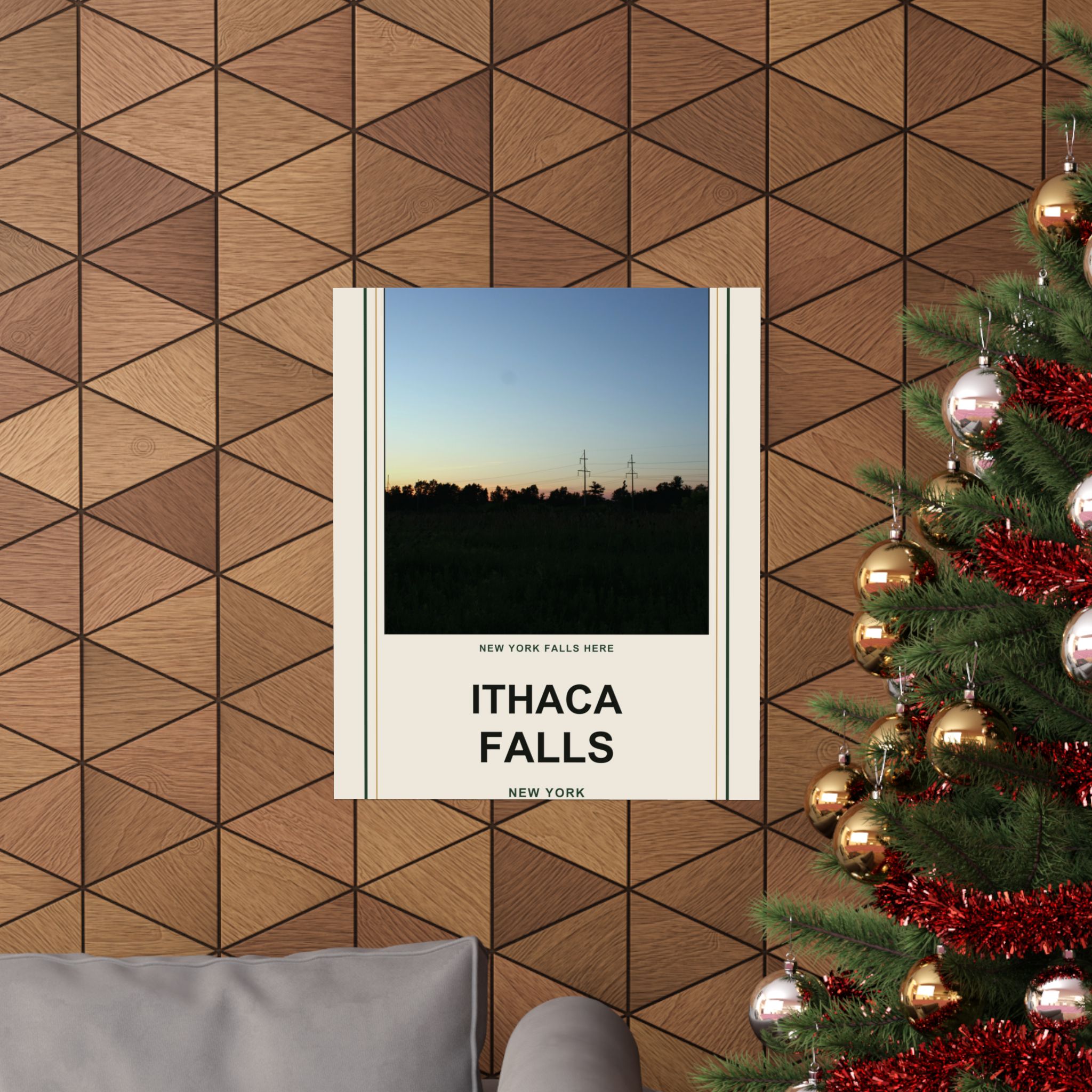 Ithaca Falls Vintage Poster - Image 68