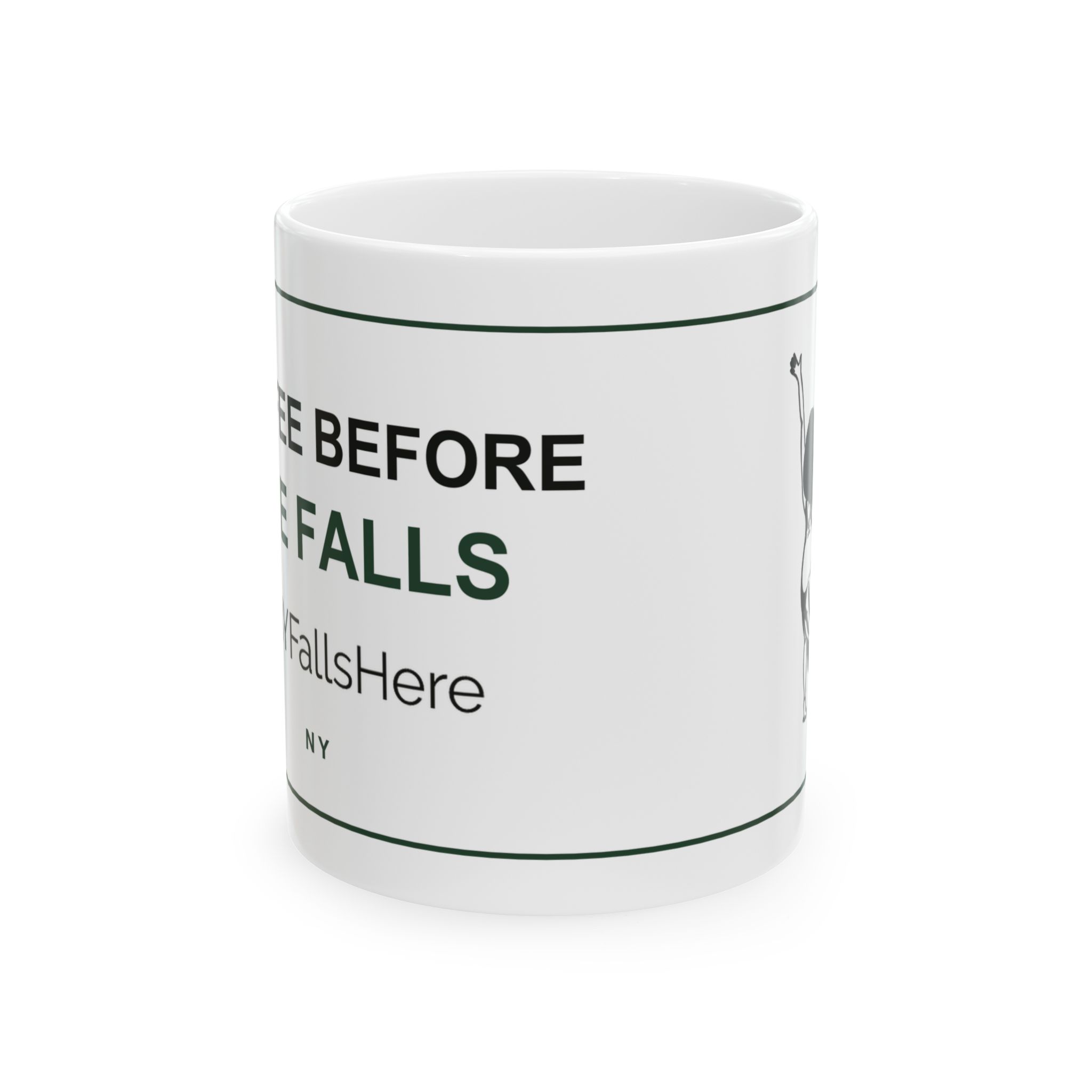 NY Coffee Before the Falls Mug
