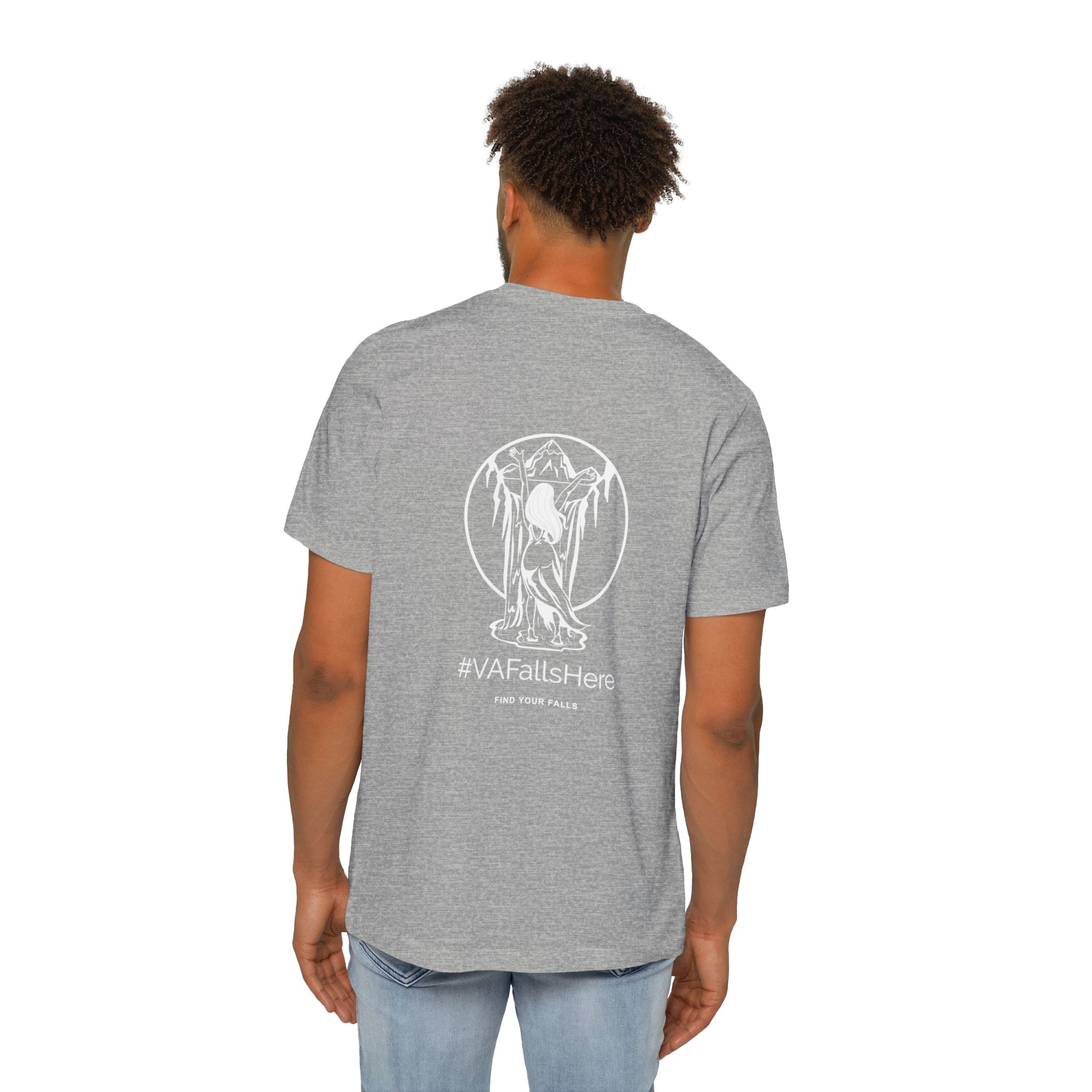VA Falls Here Essential T-Shirt - Image 12