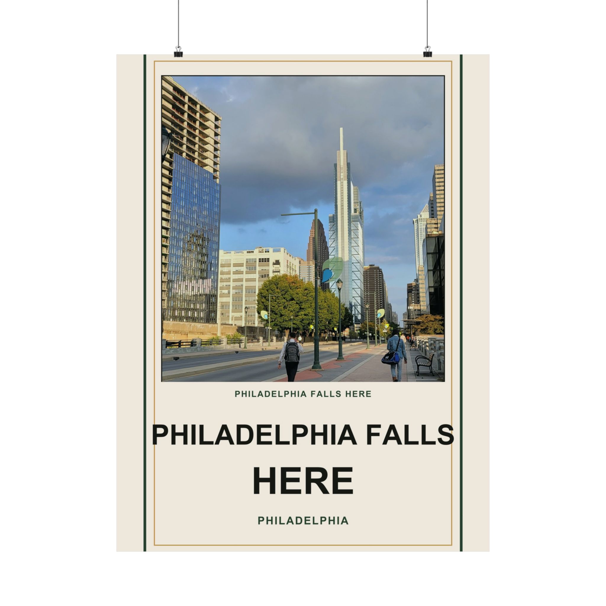 Philadelphia Falls Here Vintage Poster - Image 77