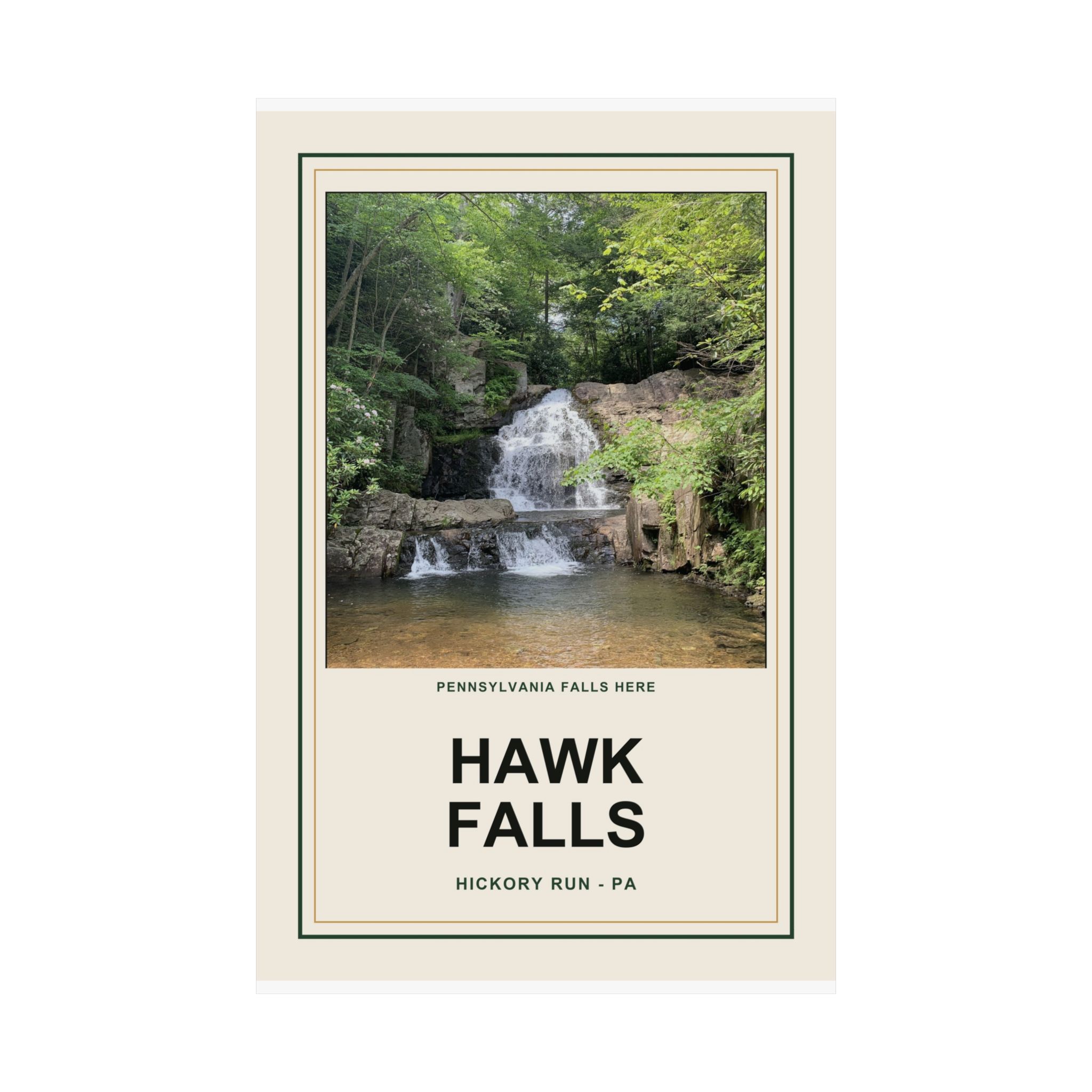 Hawk Falls Vintage Poster - Image 26