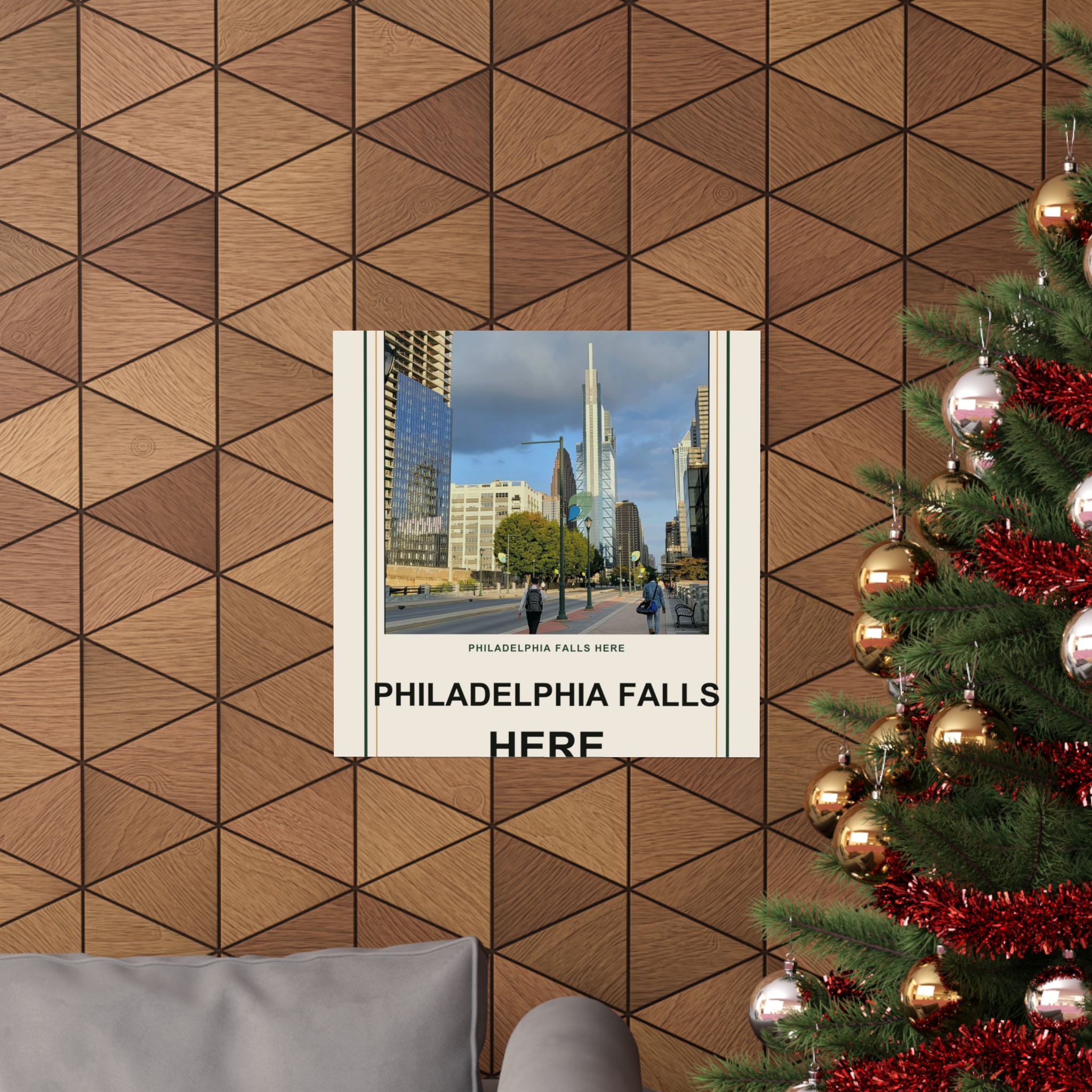 Philadelphia Falls Here Vintage Poster - Image 96