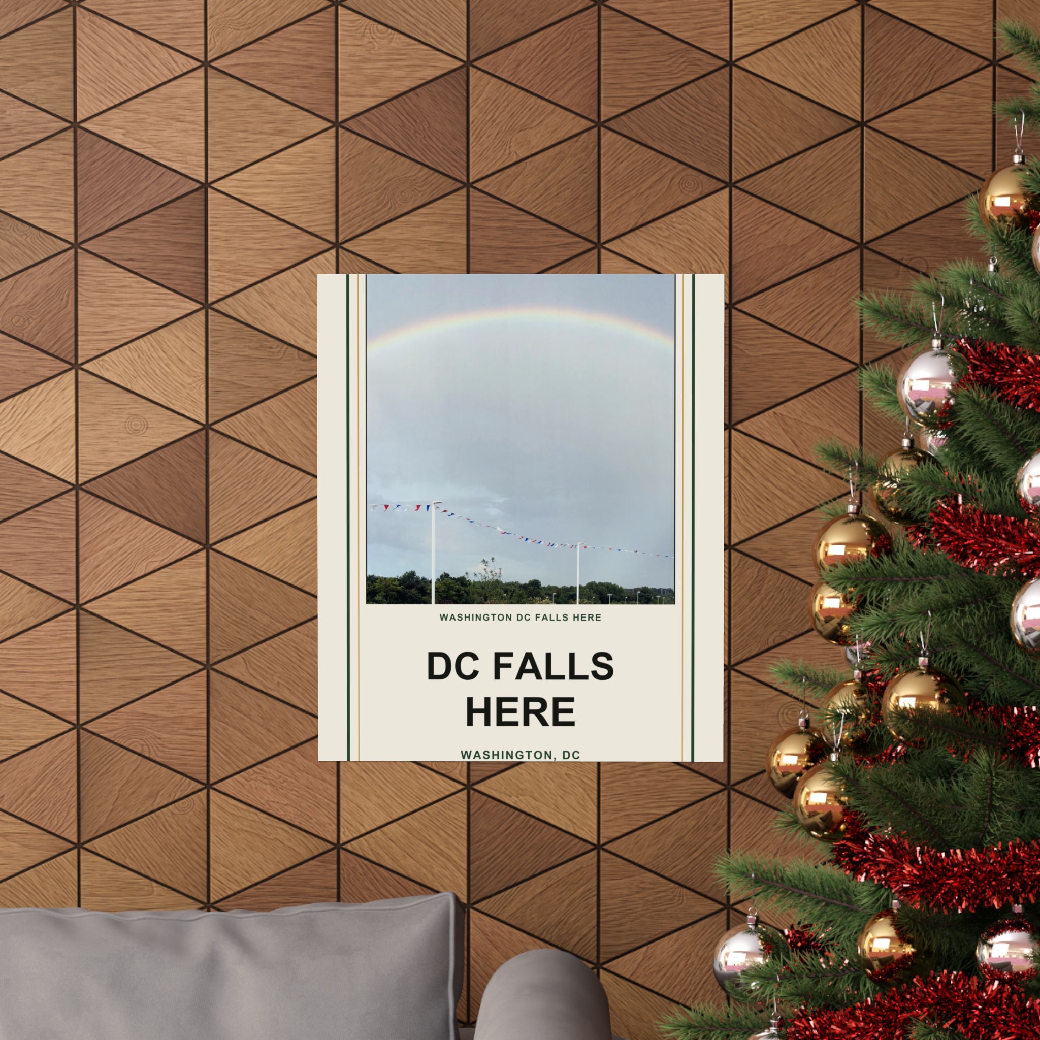 DC Falls Here Vintage Poster - Image 68