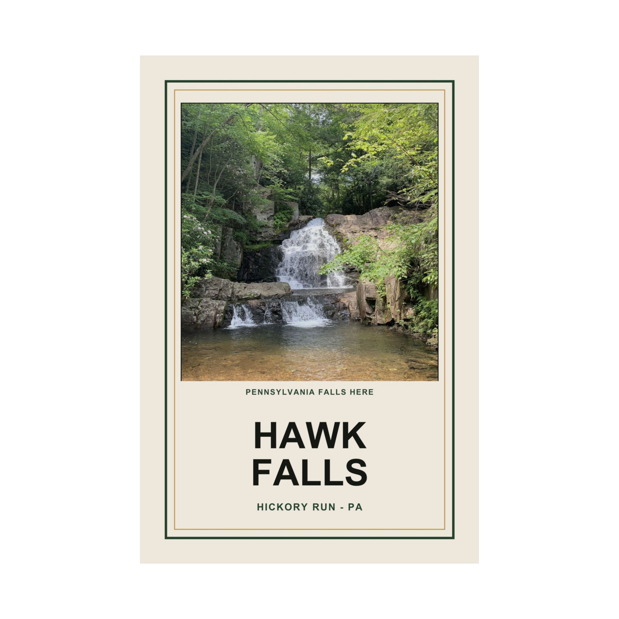 Hawk Falls Vintage Poster - Image 70