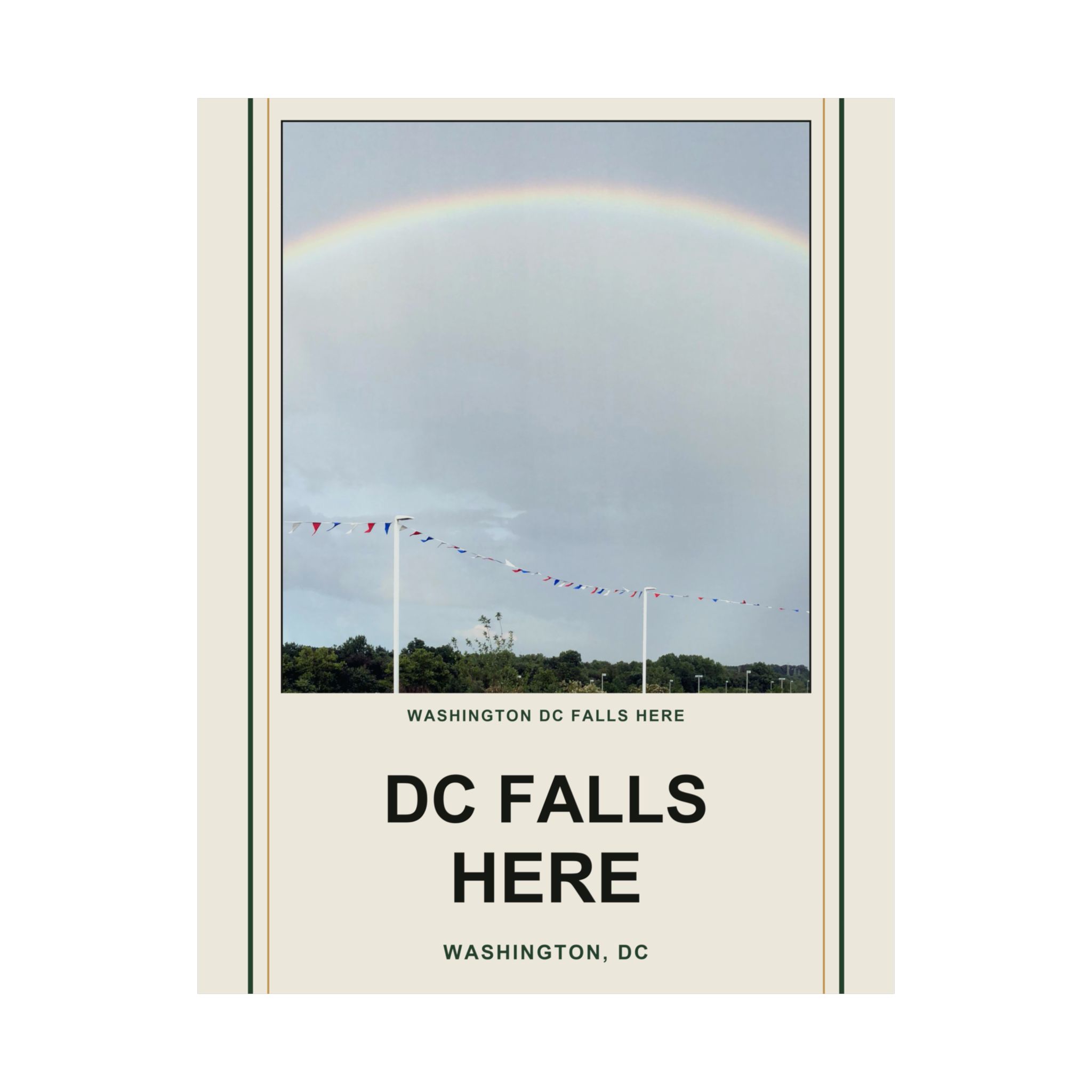 DC Falls Here Vintage Poster - Image 46