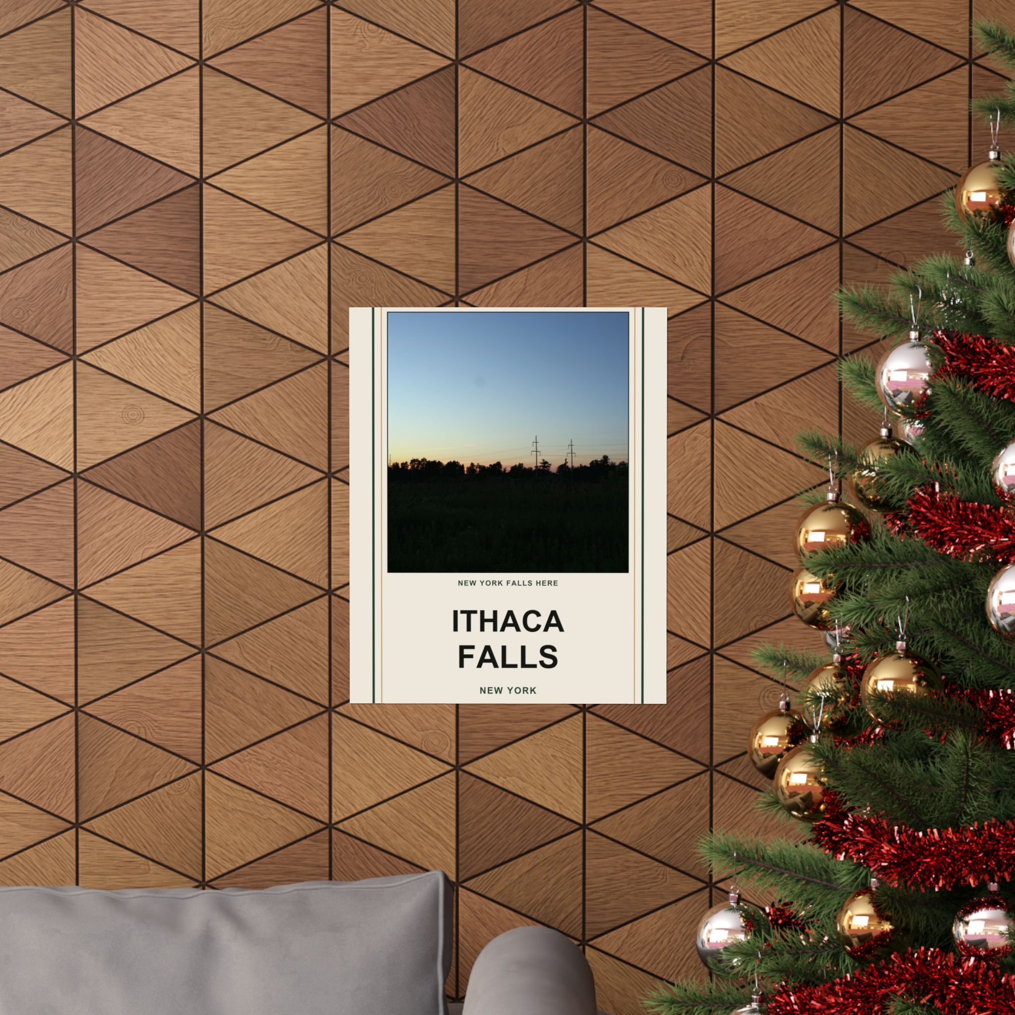 Ithaca Falls Vintage Poster - Image 56