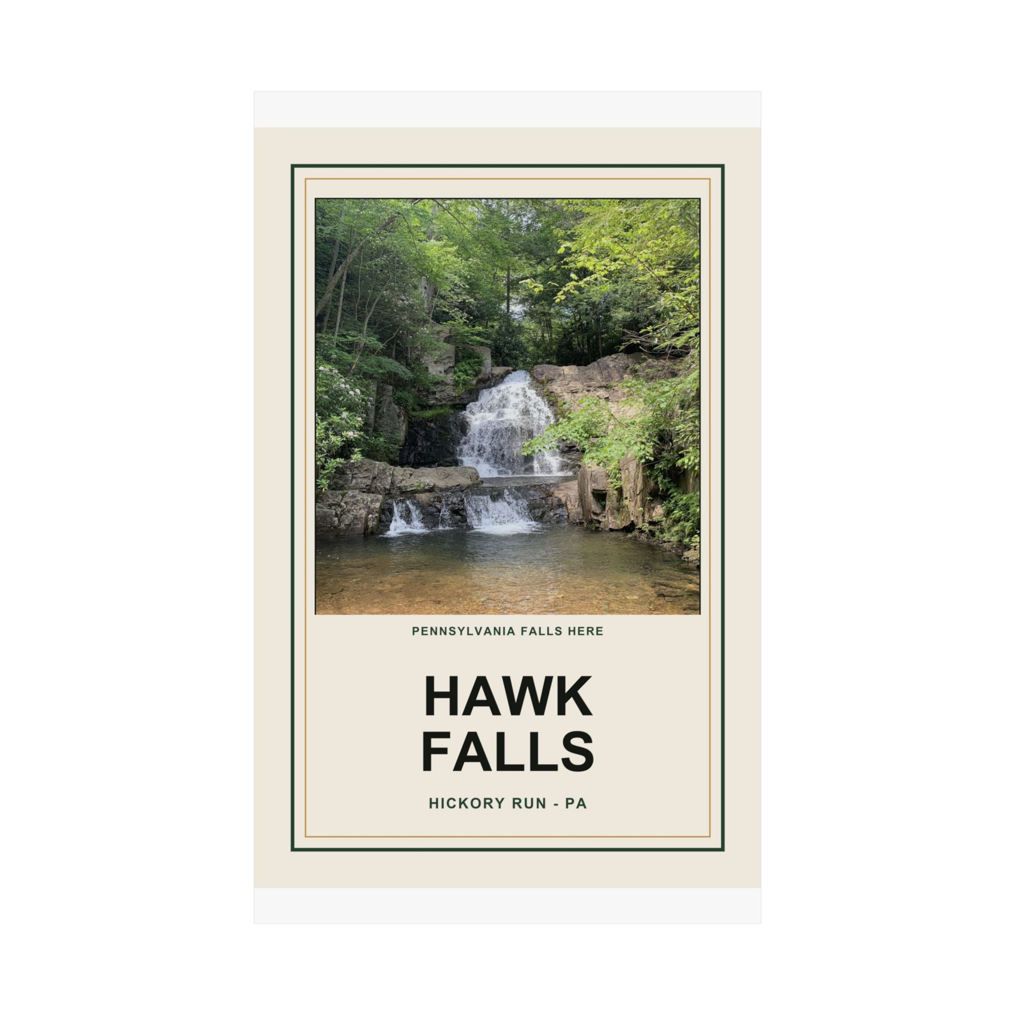 Hawk Falls Vintage Poster - Image 50