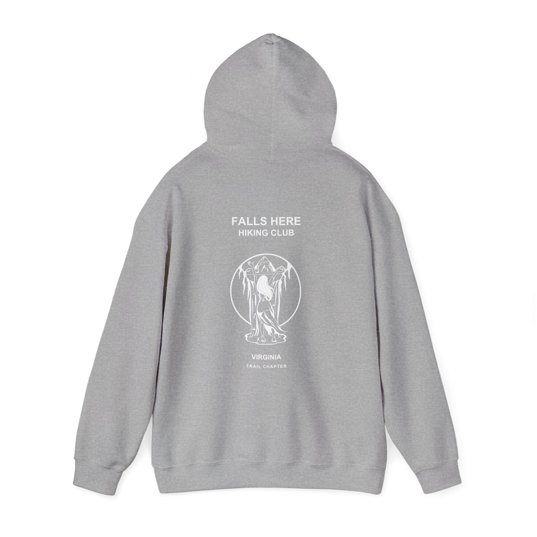 VA Falls Here Hiking Club Hoodie - Image 7