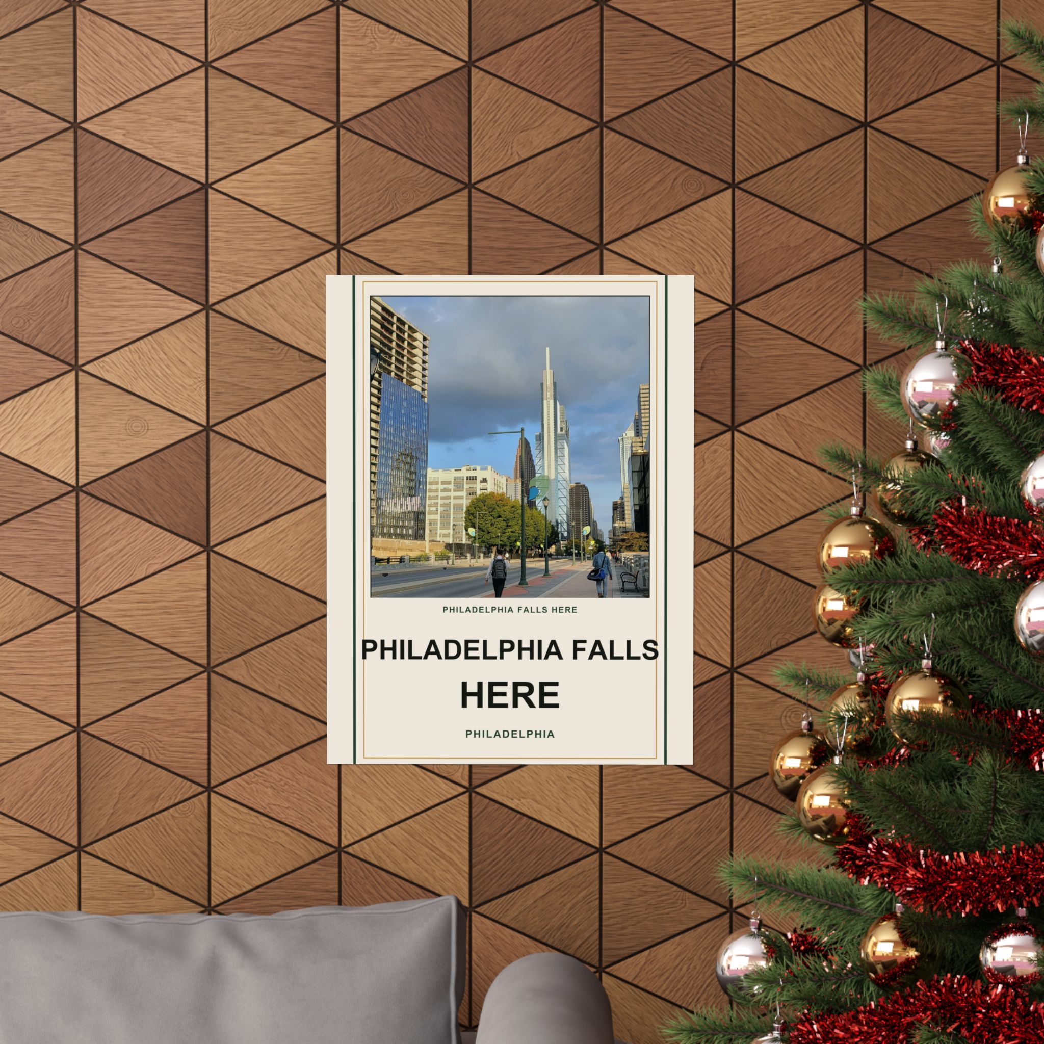 Philadelphia Falls Here Vintage Poster - Image 64